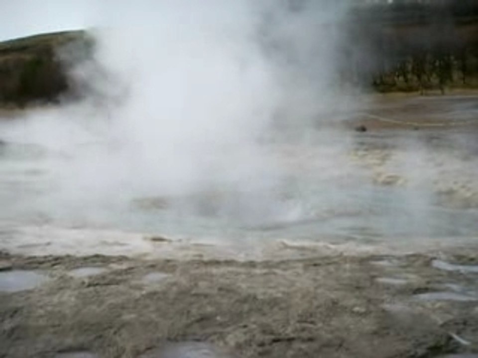 Geyser at Iceland