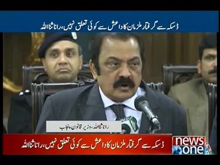 Rana Sanaullah confirms arrest of IS militants in Daska