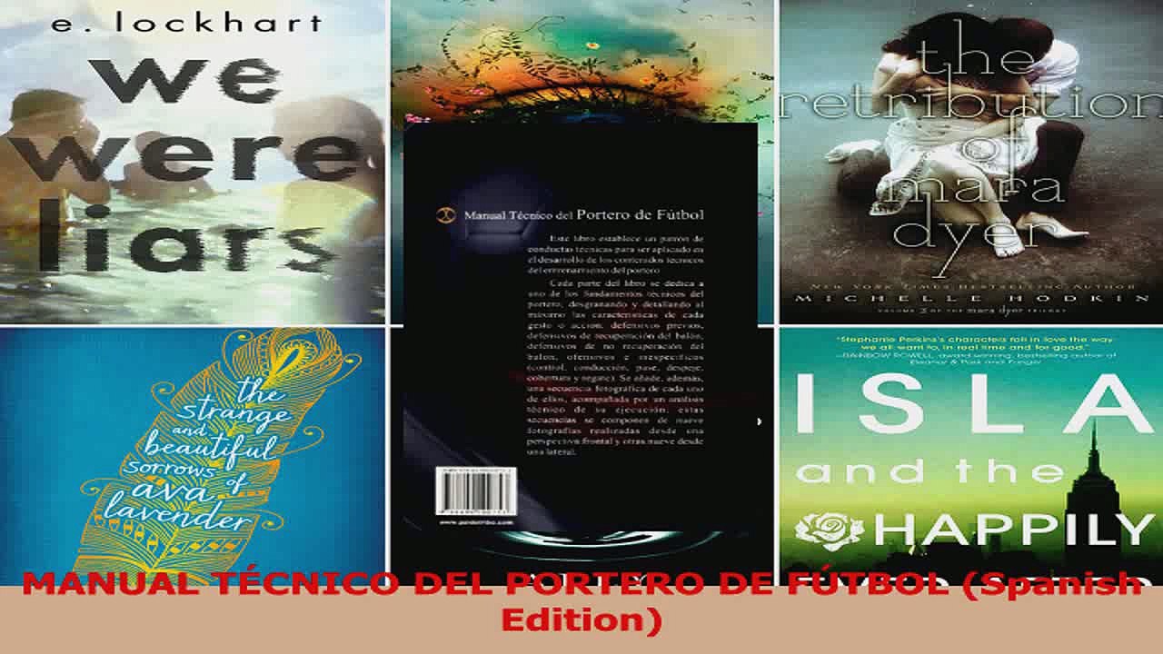 MANUAL TÉCNICO DEL PORTERO DE FÚTBOL Spanish Edition Download