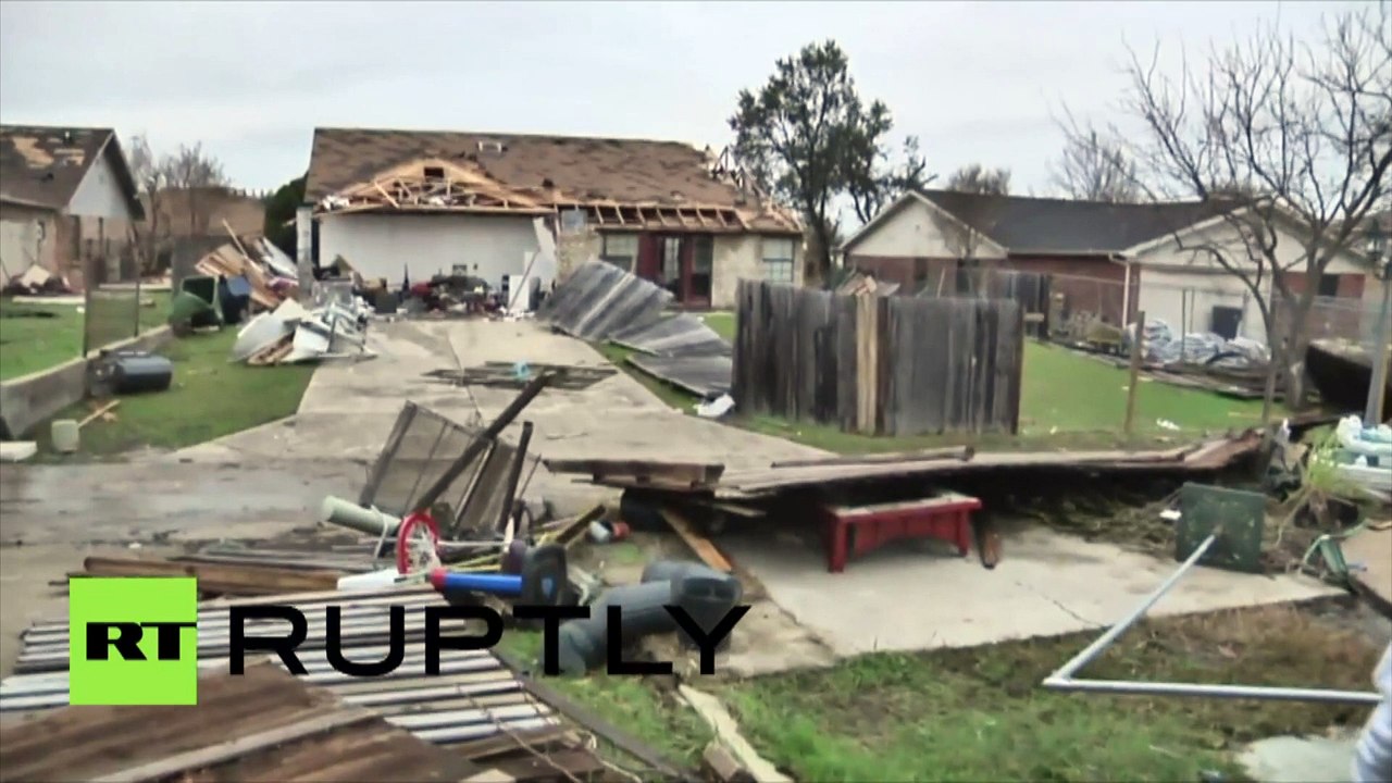 USA : Dallas dévasté après le passage de tornades sur le Texas