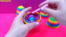 Glitzi Globes 3 Play Doh Surprise Eggs Rainbow Frozen Glitzi Globes My Little Pony Toys Hasbro