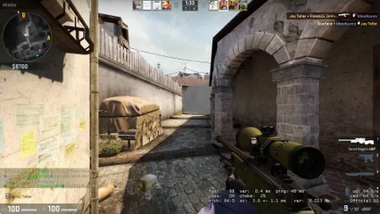 Random friendly CS:GO gameplay.