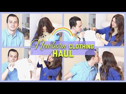 ПОКУПКИ одежды для НОВОРОЖДЕННОГО | MariaInTheBigCity