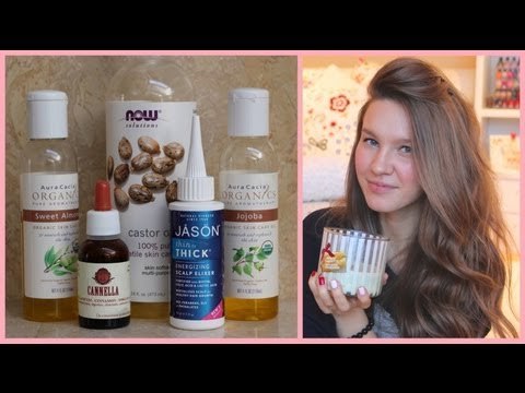 Маска для РОСТА волос ГУСТЫЕ и ДЛИННЫЕ волосы MariaInTheBigCity