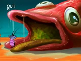 Oggy and the Cockroaches - S01E66 - Caught In A Trap.flv