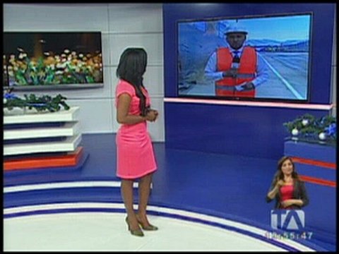 Se abrió el paso deprimido de intercambiador de Carapungo