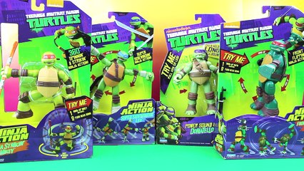 Teenage Mutant Ninja Turtles Ninja Action Turtles & Power Sound FX Donetello