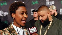 DJ Khaled on the BET Hip-Hop Awards 2015 Green Carpet