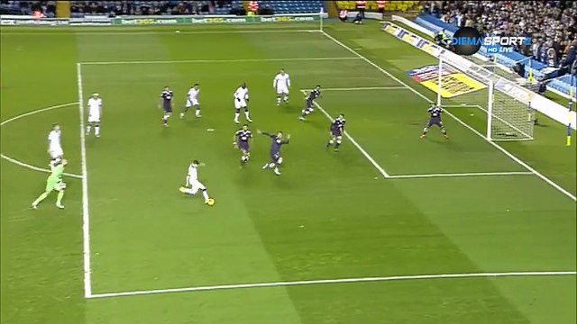 GOOOAL Sol Bamba Goal England Championship - 29.12.2015, Leeds United 1-1 Derby County