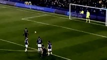 Amazing Free Kick Goal (1-0) All goals Leicester Vs Manchester City 29 12 2015