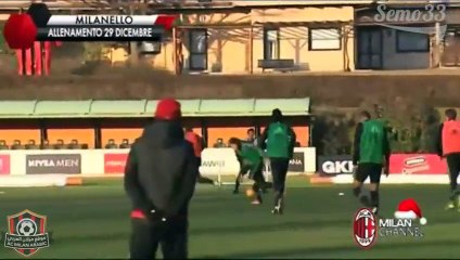 Milan training session  29.10.2015