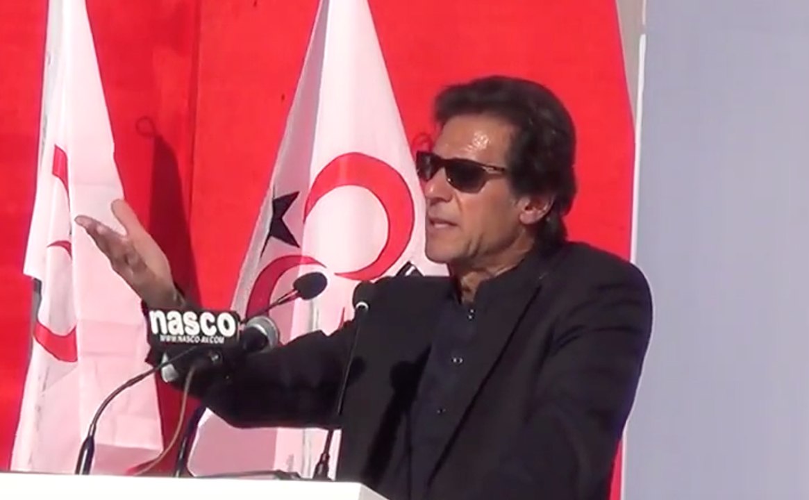Imran Khan angry during speech-1