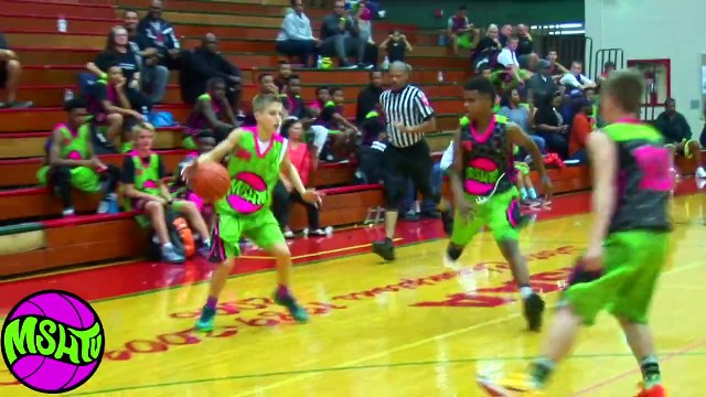 Steve Nash Jr aka Luke Brown - 8th Grader DROPS DIMES at MSHTV Camp - Class of 2020