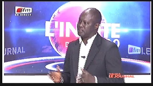 L'invité du 20h 29 Décembre 2015 SIRÉ SY