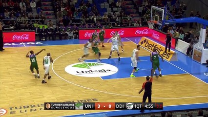 Highlights: Unicaja Malaga-Darussafaka Dogus Istanbul