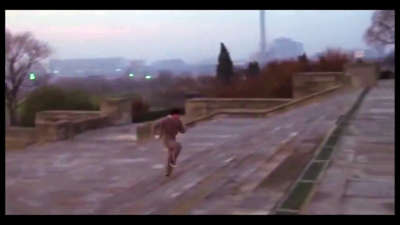 L'entrainement de Rocky sans la musique
