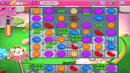 Candy Crush Saga Gameplay Level 75