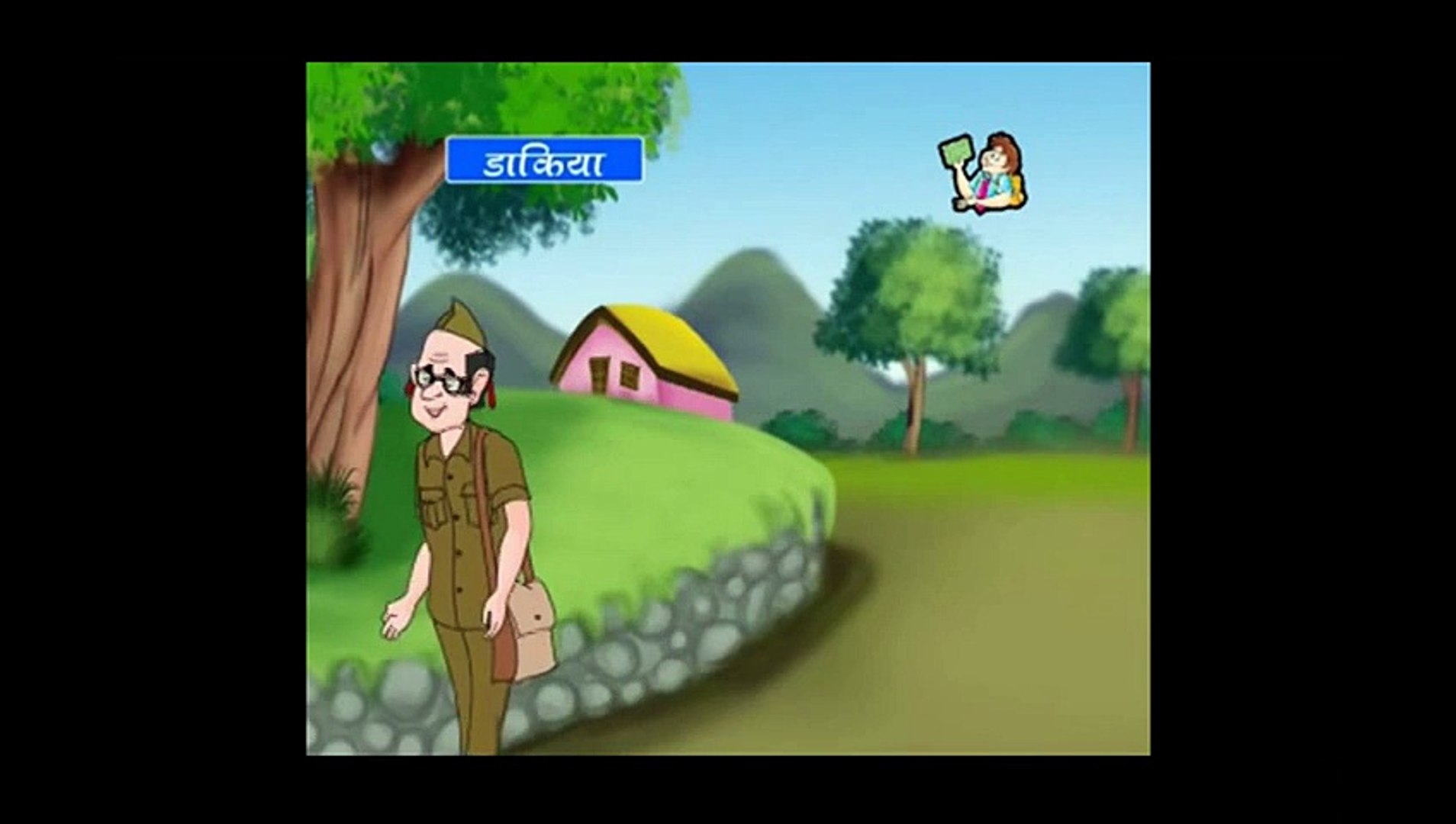 ⁣Dakiya - Hindi Nursery Rhyme With Lyrics Full animated cartoon movie hindi dubbed movies c
