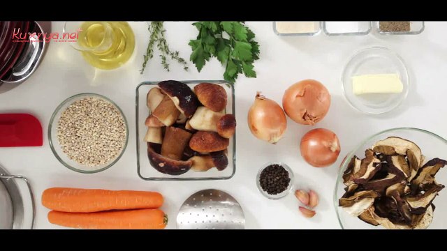 Крем-суп из шампиньонов - видео рецепт