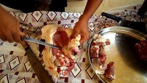 تقطيع أضحية العيد فى البيت - المنزل 2015 المطبخ التونسي - Tunisian Cuisine - couper lagneau