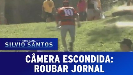 Câmera Escondida: Roubar Jornal