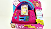 Barbie Save n' Shop Electronic Purse Bank Saving Real Money with Barbie Banco de Juguete DCTC