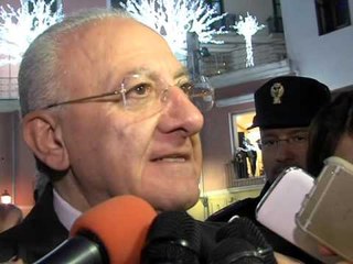 Salerno - De Luca e le luci d'artista -live- (28.12.15)