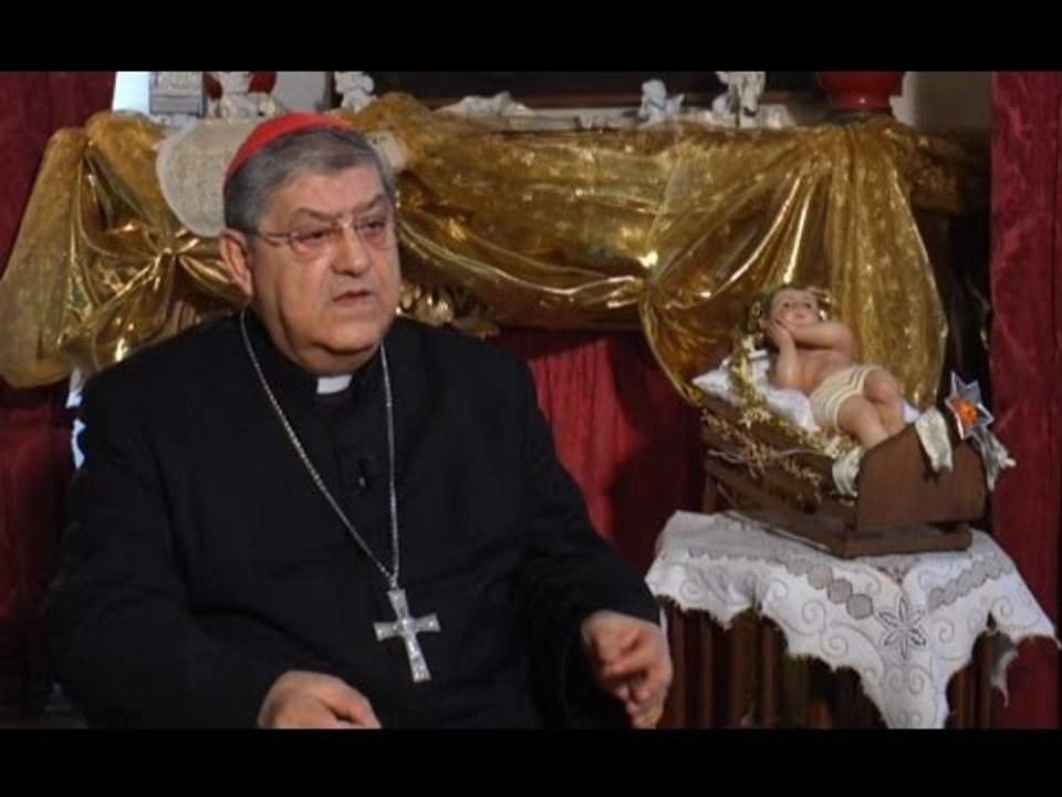 Napoli - Natale, Sepe: "Salviamo i nostri ragazzi dal dramma della disoccupazione" (24.12.15)