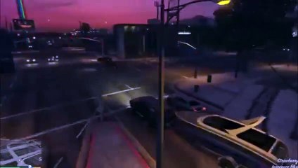 GTAV Gameplay - Beautiful Sunset