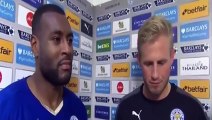 Leicester 0-0 Manchester City - Kasper Schmeichel & Wes Morgan Post Match Interview