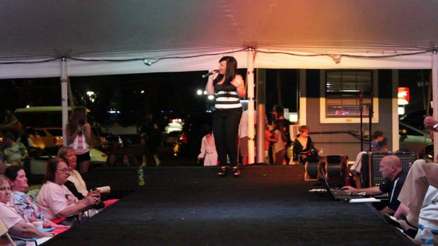 Demi Downing sings 'Burning Love' Elvis Week 2014