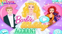 Barbie Princess Wedding Accident With Her love Ken - Barbie Cartoon Games Movie For Girls 2015