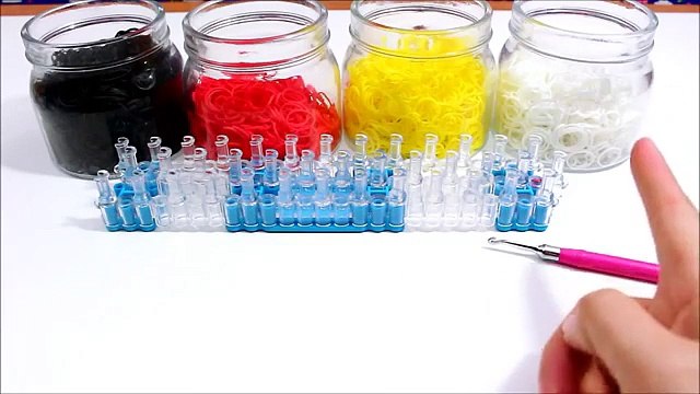 Loom Bands Fussball Trikot Deutschland | DIY Loom Bänder Bastelideen