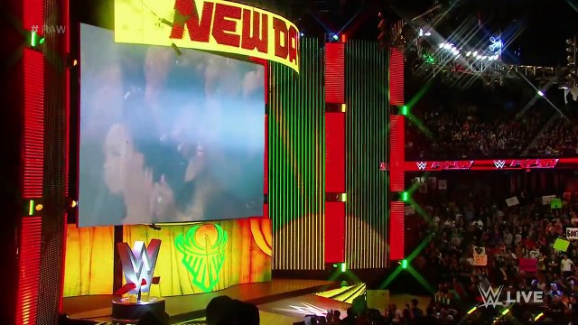 The New Day confronts Randy Orton and Dean Ambrose: Raw, October 12, 2015