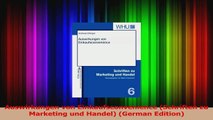 Read  Auswirkungen von Einkaufsconvenience Schriften zu Marketing und Handel German Edition Ebook Free