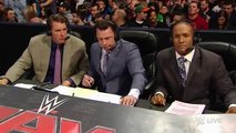 Renee Young updates the WWE Universe on Mr McMahons arrest Raw December 28 2015