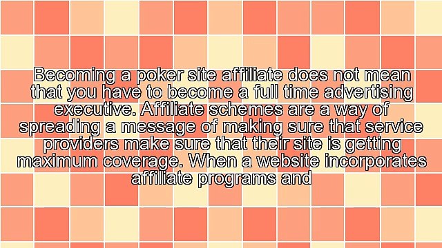 Poker Affiliate Program Success: Business Building Tips For Affiliates