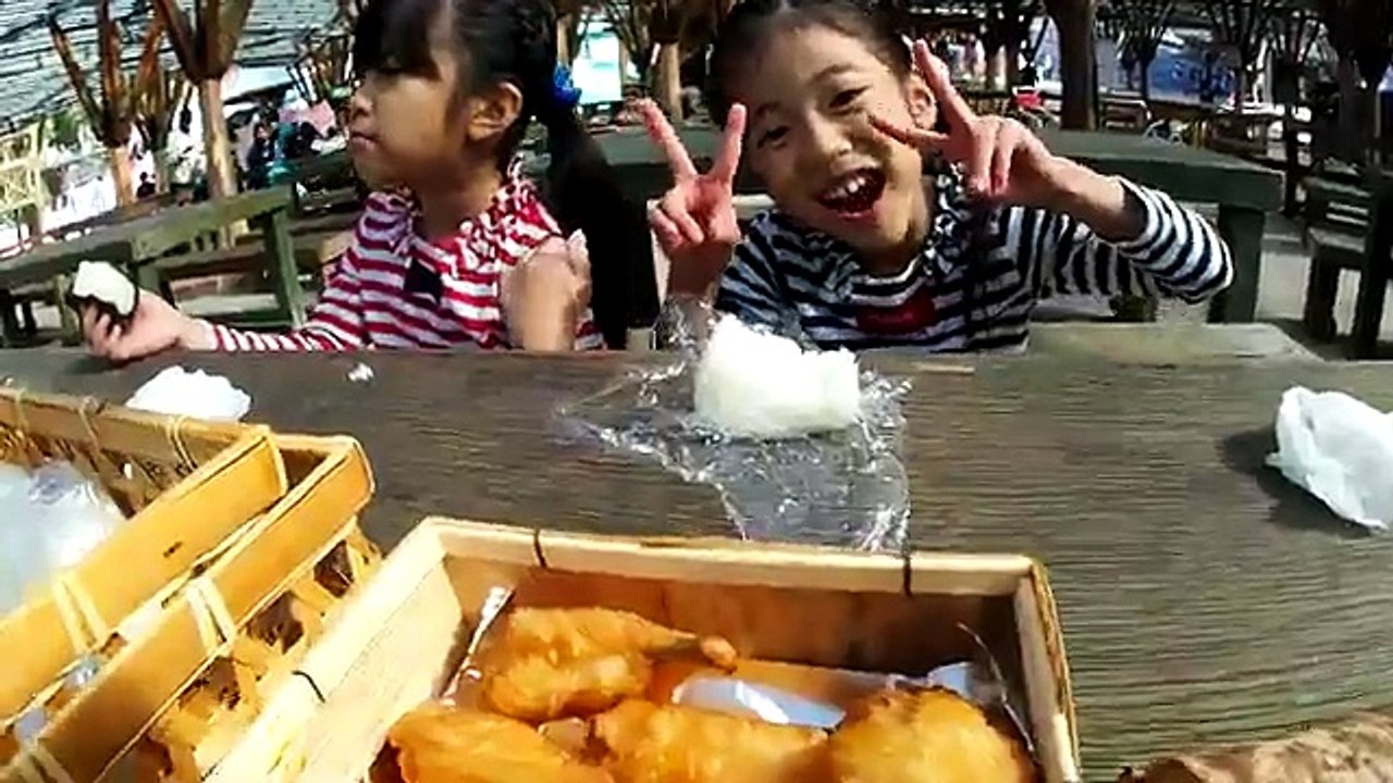 Kan & Aki ドリームゾーン ツリールームにお泊まりしたよ♪
