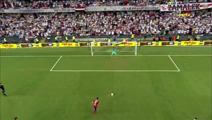 مشهد فاضح في مدرجات الاهلي يسببه هدف عبدالله السعيد في الزمالك