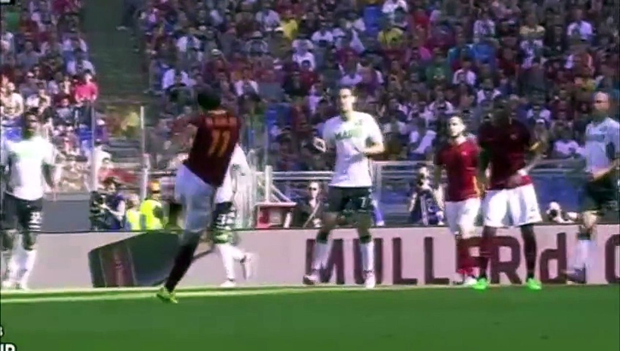 جميع اهداف محمد صلاح مع روما حتى الاصابة|| mohammed salah