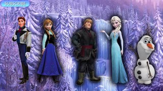 DADDY FINGER SONG FROZEN - ELSA ANNA PRINCE HANS OLAF KRISTOFF