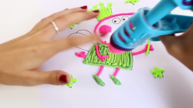 Peppa Pig Play-Doh DohVinci Art Studio Design Peppa Pig with Play Doh Vinci Dibujar con Plastilina