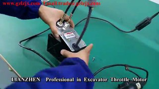 LIANZHEN Professional in Excavator Throttle Motor