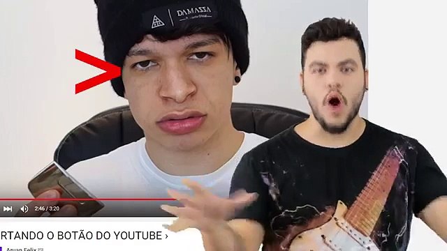 YOUTUBER QUEBRANDO PLACA DE 100 MIL INSCRITOS - HATER SINCERO