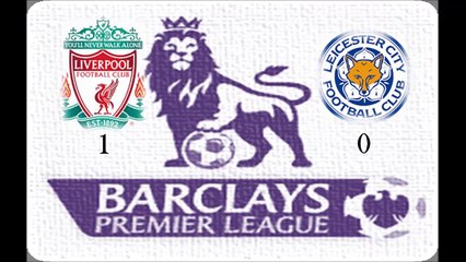GOLAZO DEL BELGA BENTEKE EN LA VICTORIA DEL LIVERPOOL 1 X 0 ANTE EL LIDER LEICESTER CITY