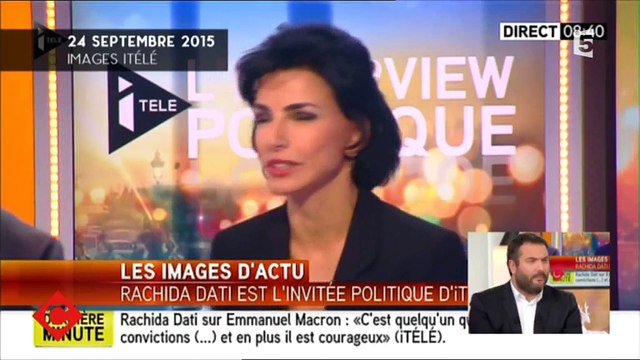 Bruce Toussaint sur son clash avec Rachida Dati : J'aurais dû être un peu plus désagréable avec elle