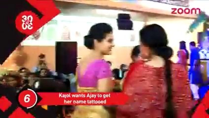 Kajol Wants Hubby Ajay Devgn To Ink Her Name On His Chest