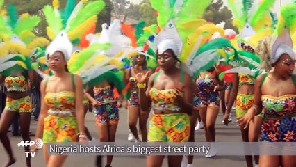 Nigeria hosts Africa's biggest street party