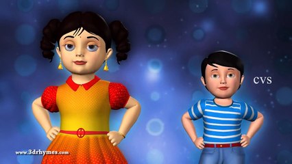 Father finger where are you 3D Animation Finger family Nursery rhyme for children