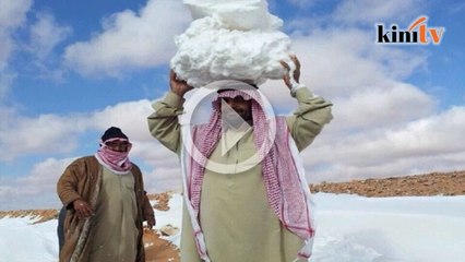 'Tiada salji turun di Arab Saudi'